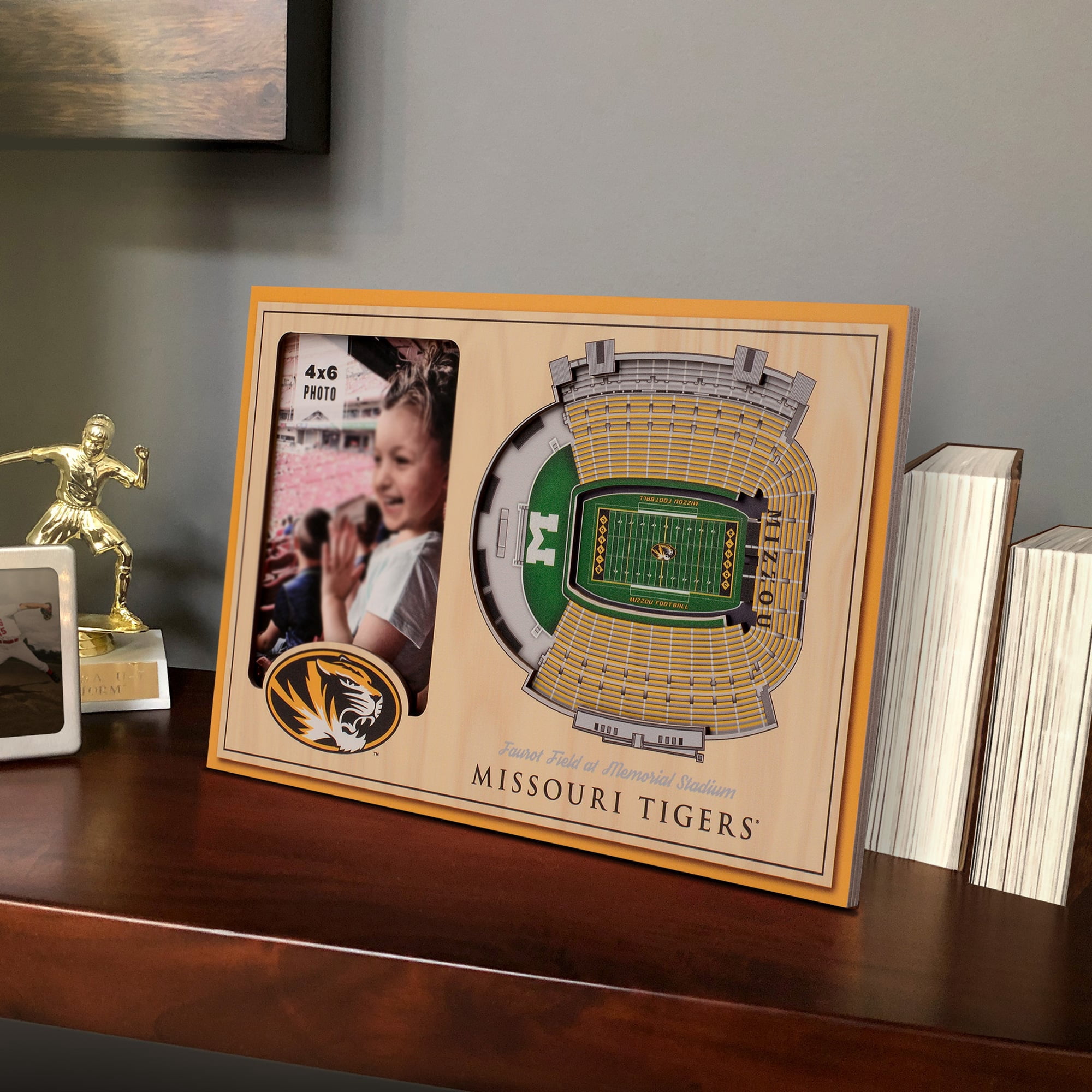 IDNA Missouri Tigers 3D StadiumViews Picture Frame
