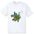 thumbnail image 2 of Men's Short Sleeve Graphic T shirt Collection Summer New Fashion Trend Sports Shirt Loose style Large, 2 of 5