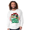 thumbnail image 5 of Airbrush Woodsy Owl Not A Dirty Bird Sweatshirt for Men or Women Brisco Brands M, 5 of 6