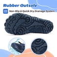 thumbnail image 4 of Stepedia Kids Water Shoes Wide Toe Box Barefoot Quick Dry Non-Slip Aqua Shoes for Boys Girls Beach Swimming Walking, Navy, 4 of 8