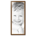 thumbnail image 2 of ArtToFrames 16" x 40" Honey with Gold Picture Frame, 16x40 inch Brown MDF Poster Frame (WOM-4446), 2 of 7