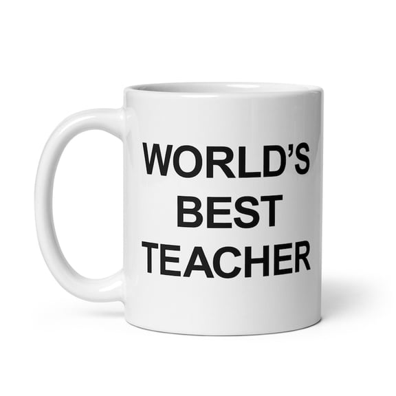 Worlds Teacher The Office Parody Mug, Back To School Mug