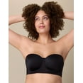 thumbnail image 6 of Playtex Full-Coverage Strapless Bra with Convertible Straps, Moisture-Wicking  Dressed In Black 44C, 6 of 7