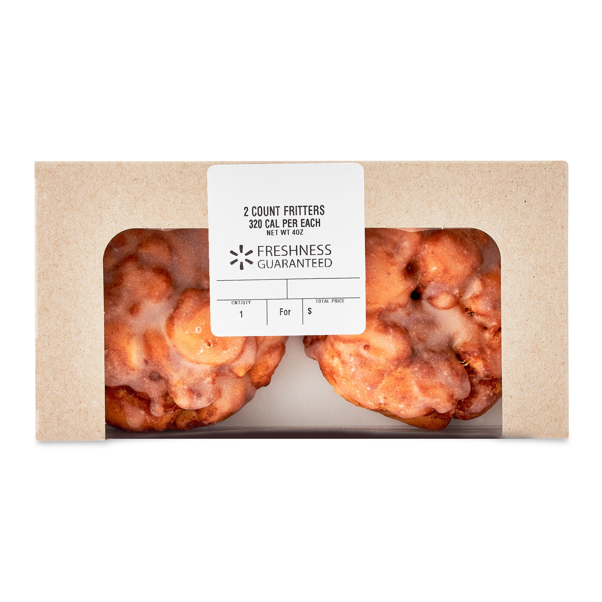 Freshness Guaranteed Whole Apple Fritters, 4 oz, 2 Count