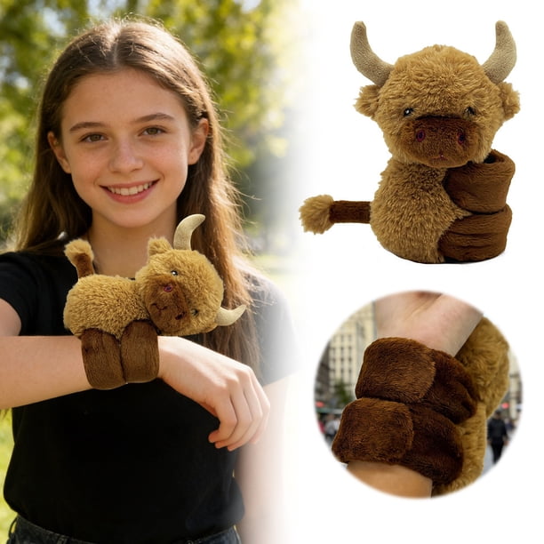 Peluche de vaca suave, diseño realista de ganado, seguro para niños, duradero, compañero adorable para niños y adultos, decoración para el dormitorio