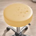 thumbnail image 4 of Faux Leather Stool Cover Water Resistant Dustproof with Elastic Chair Cushion Protector For Household Furniture, 4 of 9