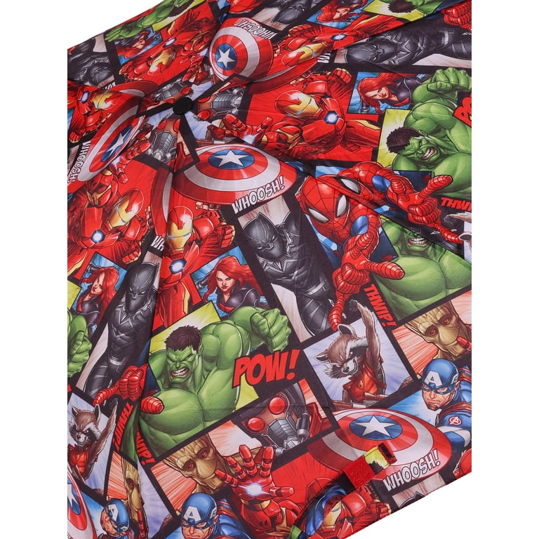 Marvel Avengers 6-Panel Telescopic Umbrella with Auto Open photo 2