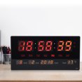 thumbnail image 1 of Reloj Numérico LED, Función De Hora, Reloj De Pared Digital Grande, Enchufe Estadounidense, Sincronización Precisa Segura De 100-240V Para Escritorio, 1 of 7