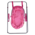 thumbnail image 3 of Juguete Simulada Silla de Comedor y Cama Columpio para Muñeca Chica Reborn Juegos Rol para Niños, 3 of 8