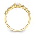 thumbnail image 2 of 10k CZ Ring in 10k Yellow Gold - Size 7, 2 of 3