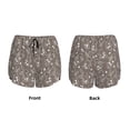 thumbnail image 5 of Lsque Retro Bunny Printed Women's Running Shorts with Liner Pockets,Elastic Quick Dry Workout Athletic Gym Yoga Shorts,Womens High Waist Shorts-Small, 5 of 9
