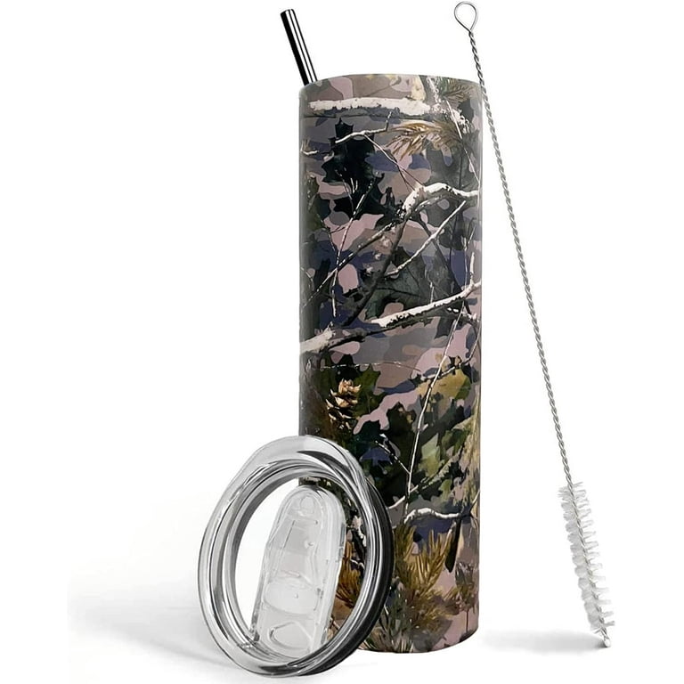 Bioworld 20-oz. Reusable Plastic Cup with Straw Camo