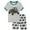 Green Truck, variant on WIBACKER Toddler Boys Glow in the Dark Pajamas Short Sets Spaceman Cotton 2 Piece Pjs Sleepwear Summer Clothes Kids Jammies 2-9Y