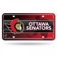 thumbnail image 1 of Ottawa Senators Metal License Plate, 1 of 1