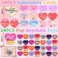 thumbnail image 2 of Regalos de San Valentín para niños: 28 muñecos con forma de corazón y tarjetas, 2 of 6