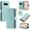 thumbnail image 3 of for Samsung Galaxy Note 8 Elegant Phone Case Wallet Pocket with Card Holder for Women,Crossbody Strap Case for Samsung Galaxy Note 8 with Strap Lanyard,Magnetic Flip Leather Case,Mint, 3 of 10