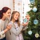 thumbnail image 4 of Seyotauo 12 Pcs Christmas Ball Ornaments 2.36 inch Glittering Shatterproof Plastic Xmas Balls Baubles Set with Stuffed Delicate Decoration with 5 Styles Hanging Bulbs Pendants for Holiday Party Decor, 4 of 6