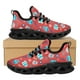 thumbnail image 1 of Zapatos planos transpirables para mujer, zapatillas con cordones y estampado de huevos de Pascua, calzado deportivo informal para adolescentes y estudiantes, 1 of 6