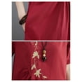 thumbnail image 2 of Robe Ample pour Femmes avec Poches Manches Courtes Robe Décontractée de Vacances, 2 of 8