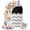 Black gray, variant on Grey Chevron Arch Backdrop Cover 5Ft, Wedding Arch Covers Stretchy Backdrop, Geometric Ocean Abstract Wavy Striped White Fitted 2 Sided Arched Photo Background for Birthday Party Decorations