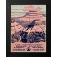 thumbnail image 2 of WPA 15x18 Black Modern Framed Museum Art Print Titled - Grand Canyon National Park, a Free Government Service, ca. 1938, 2 of 5