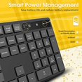 thumbnail image 5 of Teclado Bluetooth para PC Fortiman de 104 Teclas -Negro Fortiman Bluetooth, 5 of 5