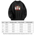 thumbnail image 3 of Sudadera de moda con cuello redondo, jersey estampado, jersey suave de moda para otoño, Tops, jersey informal para el hogar, senderismo, viajes y M, 3 of 8