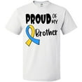 thumbnail image 3 of Inktastic Proud of my Brother Down Syndrome Awareness T-Shirt, 3 of 5