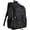 Black1, variant on Unisex Transparent Heavy Duty Mesh Backpack, Black