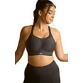 thumbnail image 1 of Boundless Wire Free Racerback High Impact Sports Bra Black 40GG, 1 of 2