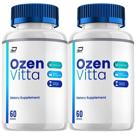 Ozen Vitta Keto Capsules – OzenVitta All-Natural Maximum Strength, 2 Pack, 120 Capsules
