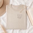 thumbnail image 4 of Jollimate I Love You Always Loved One Memorial T-Shirt, Angel Wings Graphic Tee, Women's Shirt, 4 of 6