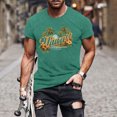 thumbnail image 5 of Ankishi Men Hawaii T Shirt Palm Tree Crewneck Short Sleeve Casual Tropical T-Shirts Trendy Tops Daily Wear, 5 of 8