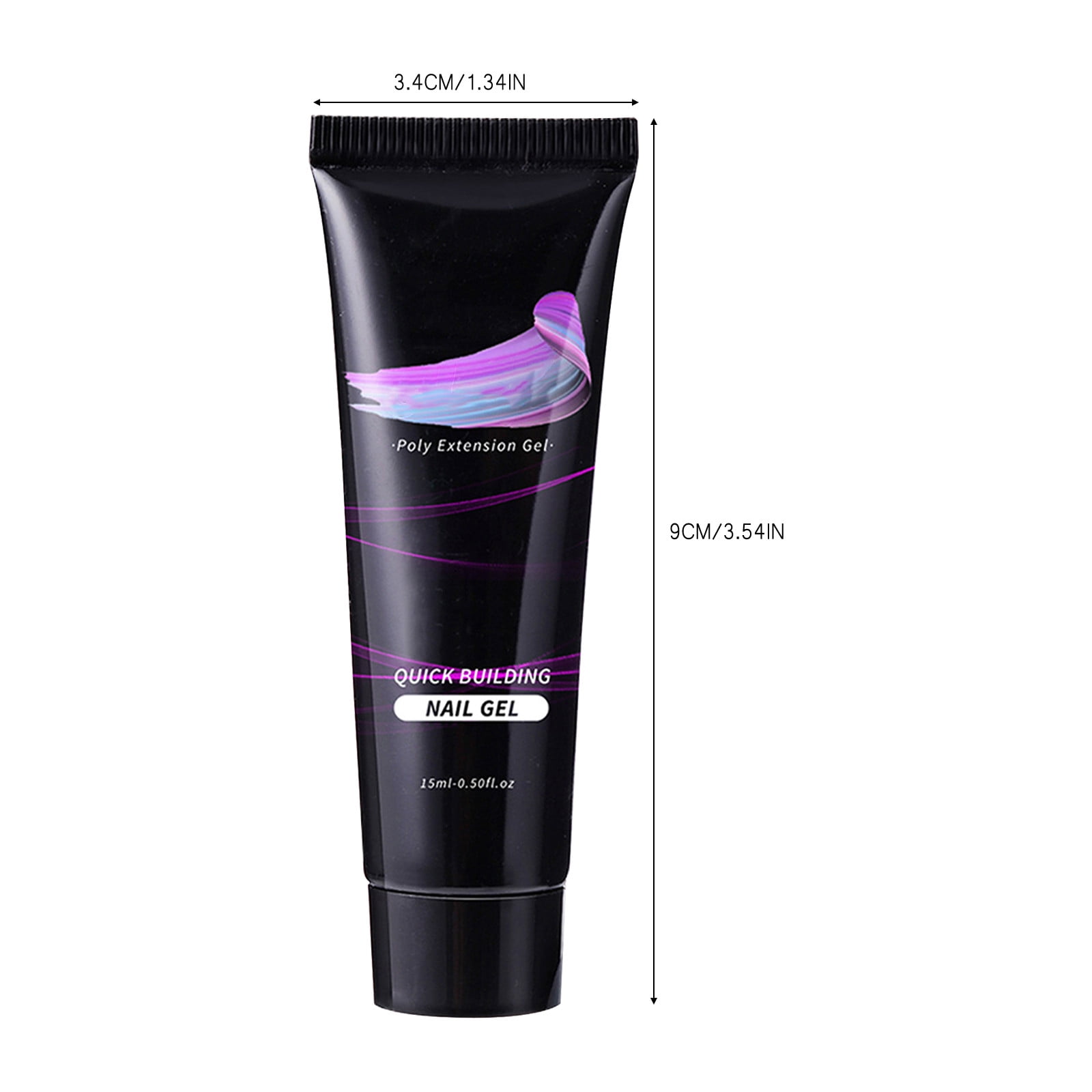 Nail Bottle Coffin Nails Tips Full Cover Gel Extension Sculpting Gel Clear Nails French Manicure Pen Gel Gel Medium Glue Glam Nail Salon Form 1099c Nail Gel Set Bling Gel Sculpting Gel Nails