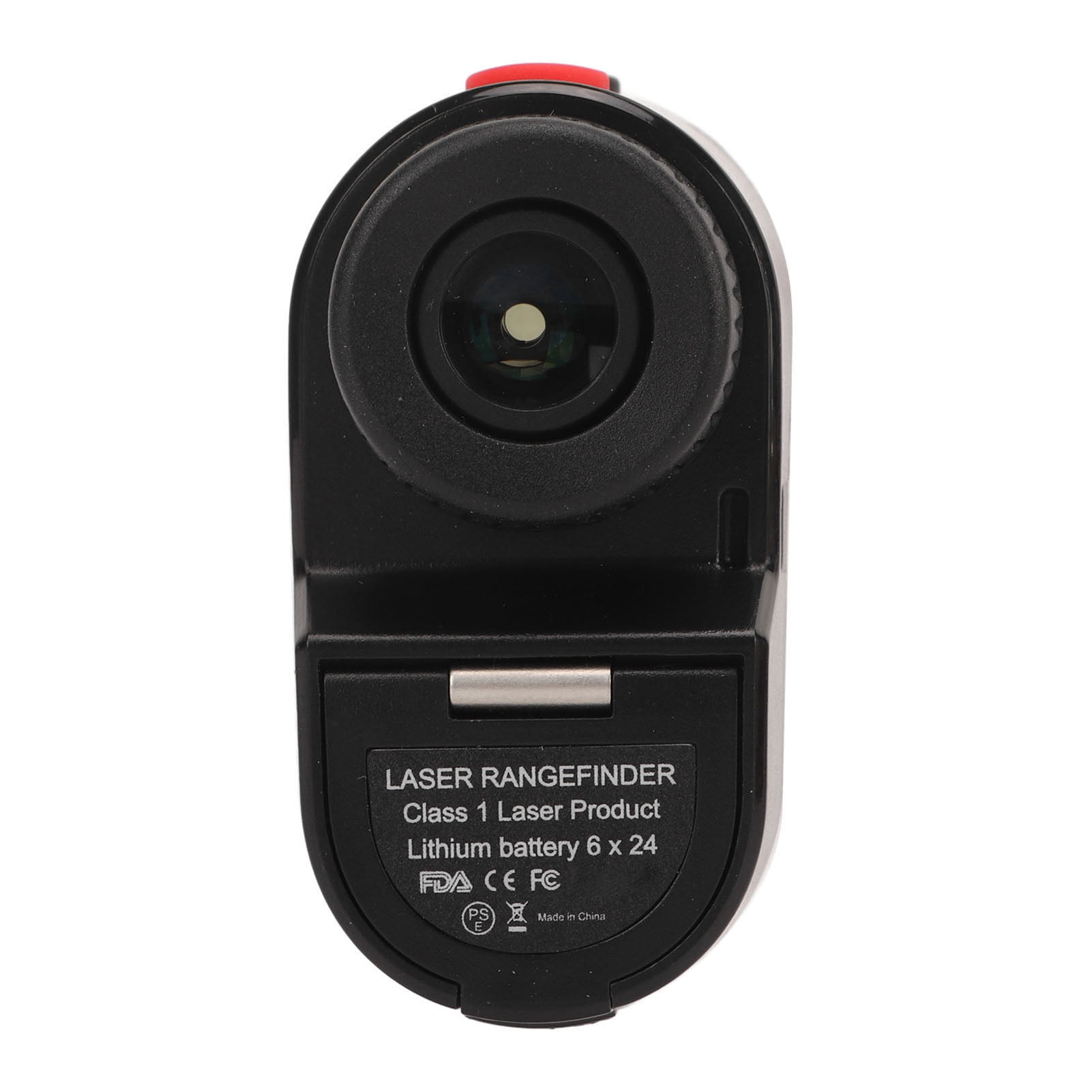 Nieyigj Golf Rangefinder with Slope Switch USB Rechargeable 6.5X Magnification 656 Yards / 600m Range Laser Range Finder White