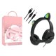 thumbnail image 1 of G19 Laptop Mobile Gaming Headset Auriculares Para Juegos Con Cable Protable Convenientes Auriculares Eigraketly EL016433-03, 1 of 5