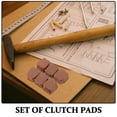 thumbnail image 3 of Worgeous Clutch Pads 15Pcs Dark Red for Motorized Bicycle Parts with Smooth Operation and Power Transfer, 3 of 8