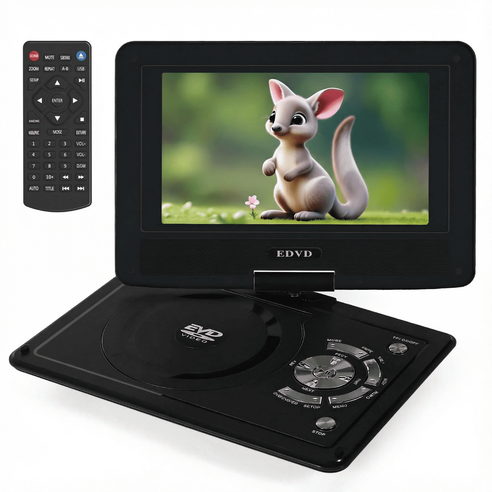 Magnavox 7-inch portable DVD/CD Player with Color TFT Screen