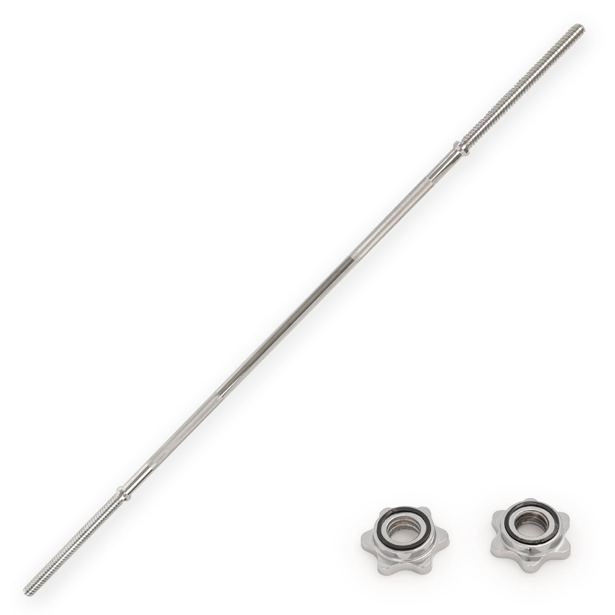 Haltère Sunny Health & Fitness de 60" Standard avec colliers Star-lock, capacité de poids de 300 lbs - SF-SB04-60