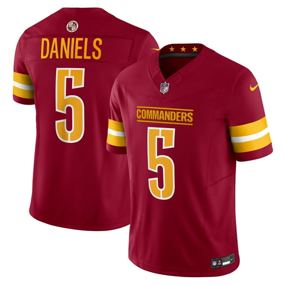 Men's Jayden Daniels Washington Commanders Nike Game Jersey - Burgundy