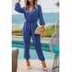 thumbnail image 5 of Mono Enterizo PRETTYGARDEN con Cuello en V y Mangas Largas Talla M, 5 of 6