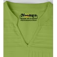 thumbnail image 5 of Moomaya Solid Pintuck Blouses For Women Indian Ethnic Kurti Casual Cotton Kurta, 5 of 6