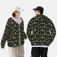 thumbnail image 4 of Gaeub Tennis Rackets Men's and Women's UPF 50+ Long-Sleeved Sun Protection Clothing, Fishing Shirt Long Sleeve Zip-Small, 4 of 7