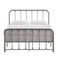 thumbnail image 4 of Weston Home Montgomery Spindle Metal Platform Queen Bed, Frost Grey, 4 of 6