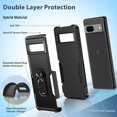 thumbnail image 3 of Military Shockproof Google Pixel 7A Case Lens Protective Magnetic, 3 of 4