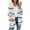 White, variant on Langwyqu Womens Cardigan Sweaters Batwing Sleeve Loose Knit Cloak Tops
