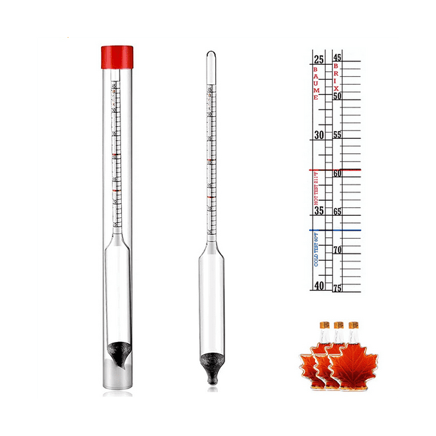 Maple Syrup Hydrometer Test Kit Maple Syrup Equipment Supplies for