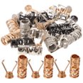 thumbnail image 1 of OULII 16Pcs Cord End Fasteners Metal Prevent Drawstrings from Slipping for Gym Use, 1 of 8