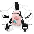thumbnail image 5 of HELLHERO Frog Mushroom Crossbody Small Crossbody Bags for Men, Women Double Layer Underarm Shoulder Bag Polyester Lightweight, 5 of 7