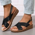 thumbnail image 2 of Mepaouo Womens Orthopedic Wedge Sandals Dressy Summer Comfort Walking Platform Flatform Slip on Shoes, 2 of 6